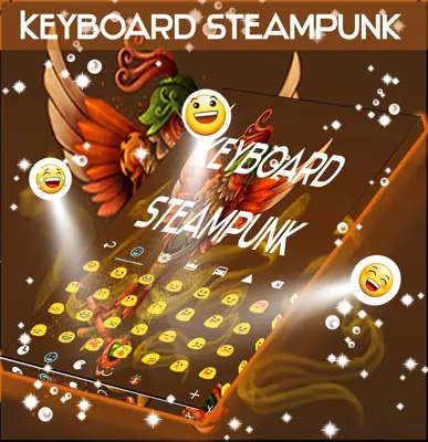 Steampunk Keyboard Theme android App screenshot 2